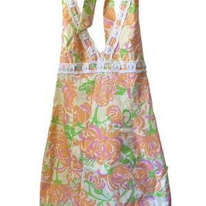 🌼Lilly Pulitzer 🌸Cocoa Beaded Lace Detail